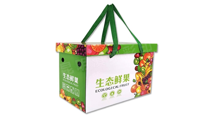 上下蓋水果繩提箱